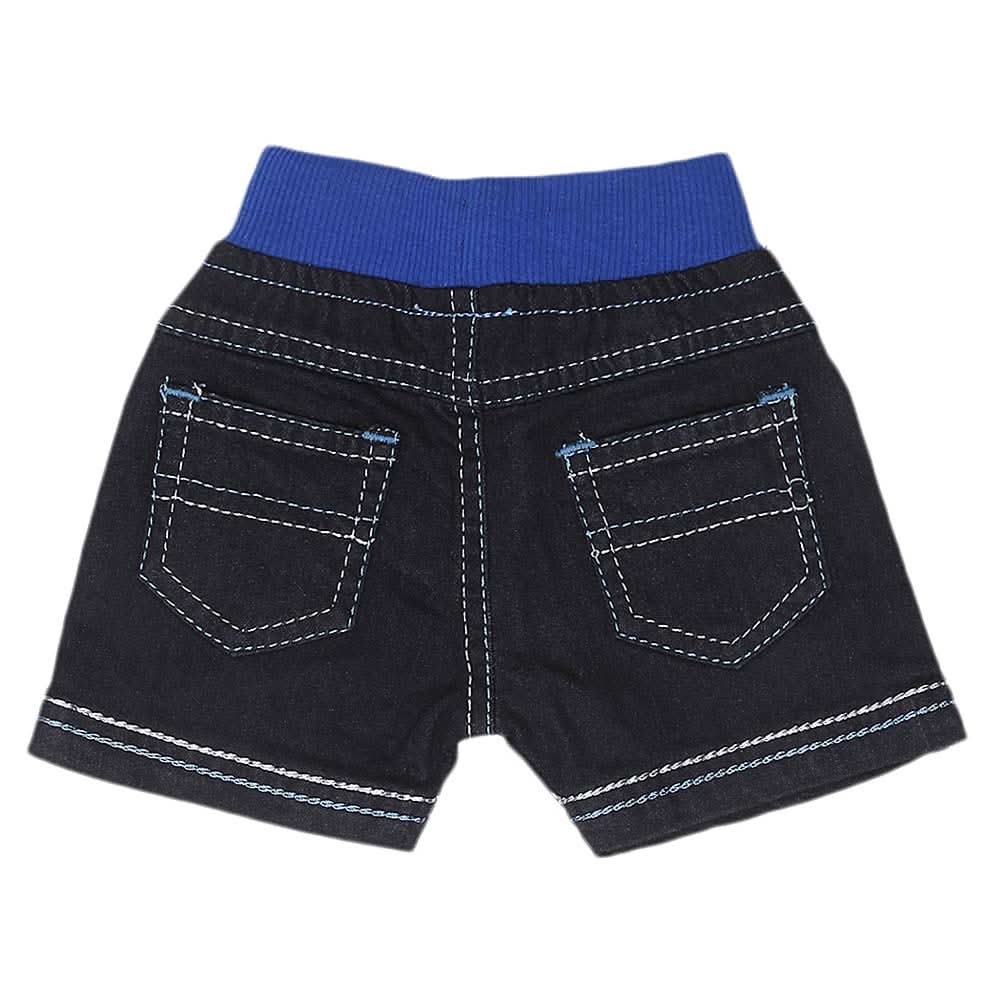 Newborn Boys Shorts - Dark Blue - test-store-for-chase-value