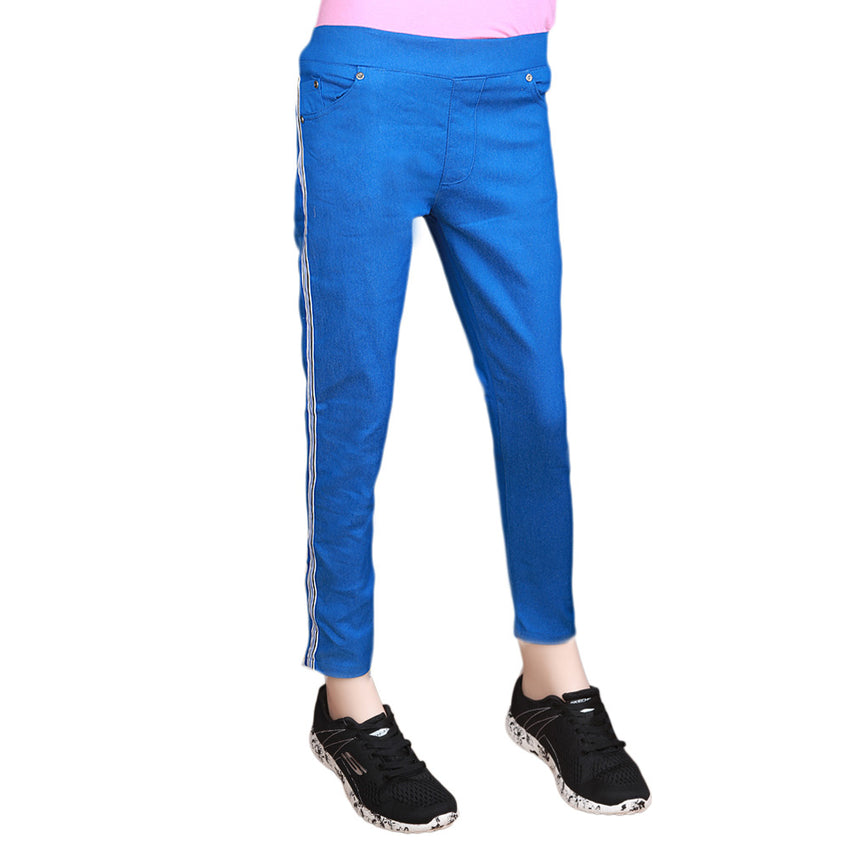Women's Striped Jegging - Royal Blue, Women, Pants & Tights, Chase Value, Chase Value