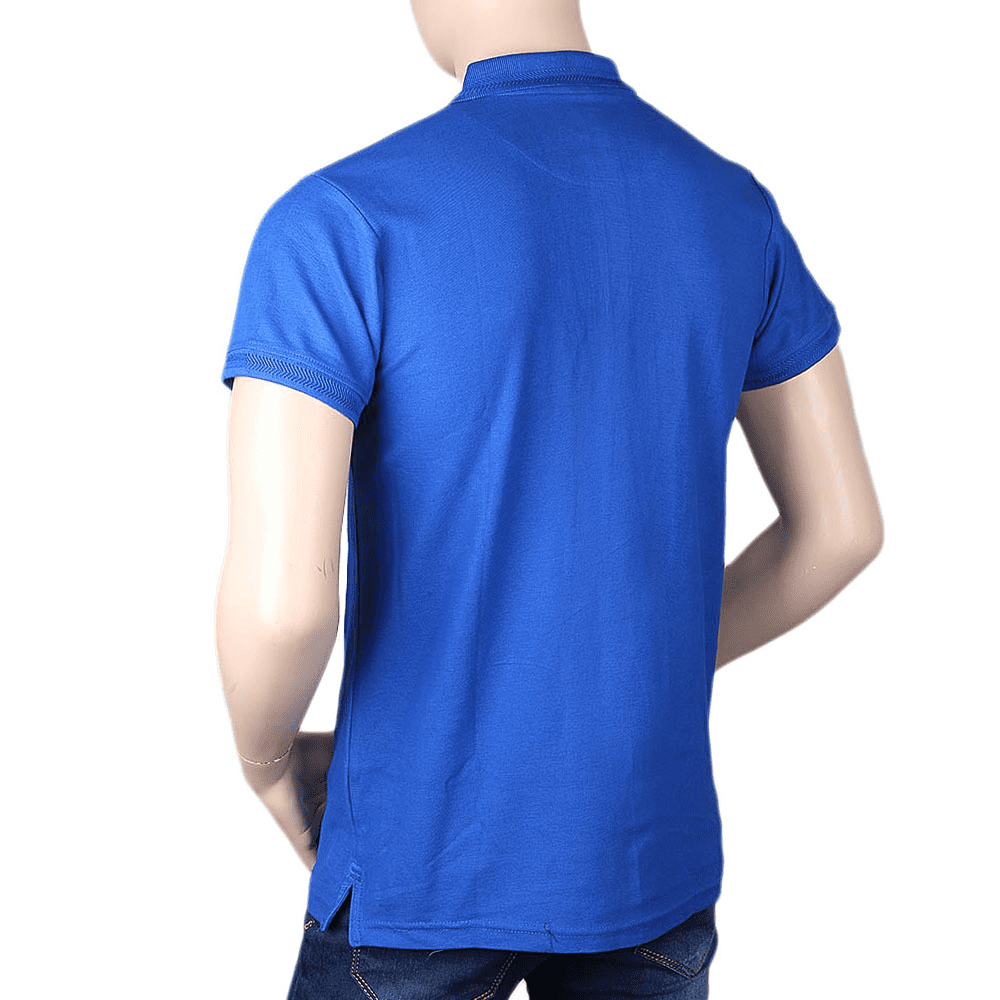 Men's Half Sleeves T-Shirt - Royal Blue, Men, T-Shirts And Polos, Chase Value, Chase Value