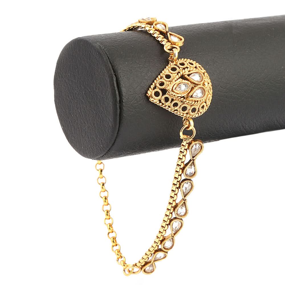Women's Fancy Bracelet - Golden, Women, Bangles & Bracelets, Chase Value, Chase Value