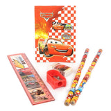 King vs Mc Queen Stationery Set 5 Pcs - Red, Kids, Pencil Boxes And Stationery Sets, Chase Value, Chase Value