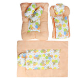 Newborn Sleeping Bag 7 Pcs Set - Peach, Kids, Sleeping Bags, Chase Value, Chase Value