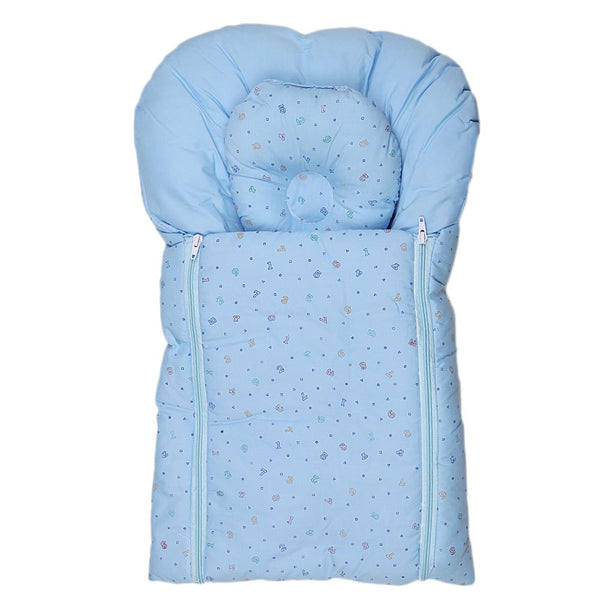 Newborn Sleeping Bag With Pillow - Blue, Kids, Sleeping Bags, Chase Value, Chase Value
