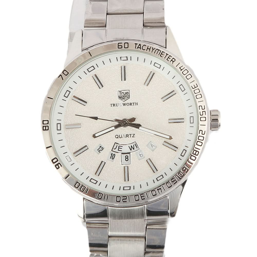 Men's wrist watch - White, Men, Watches, Chase Value, Chase Value