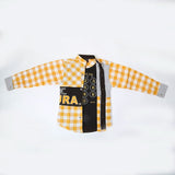 Boys Casual Shirt Full Sleeves - Yellow, Kids, Boys Shirts, Chase Value, Chase Value