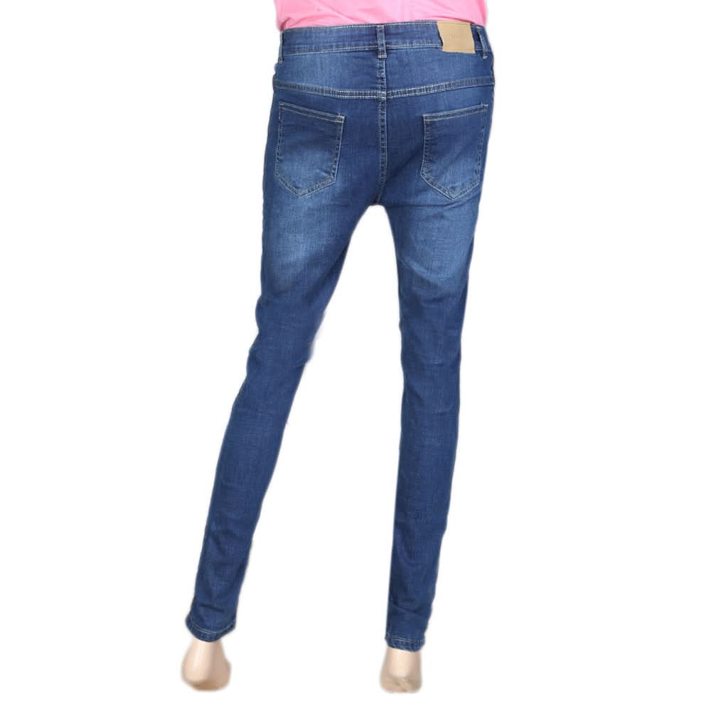 Women's Denim Pant - Blue, Women, Pants & Tights, Chase Value, Chase Value