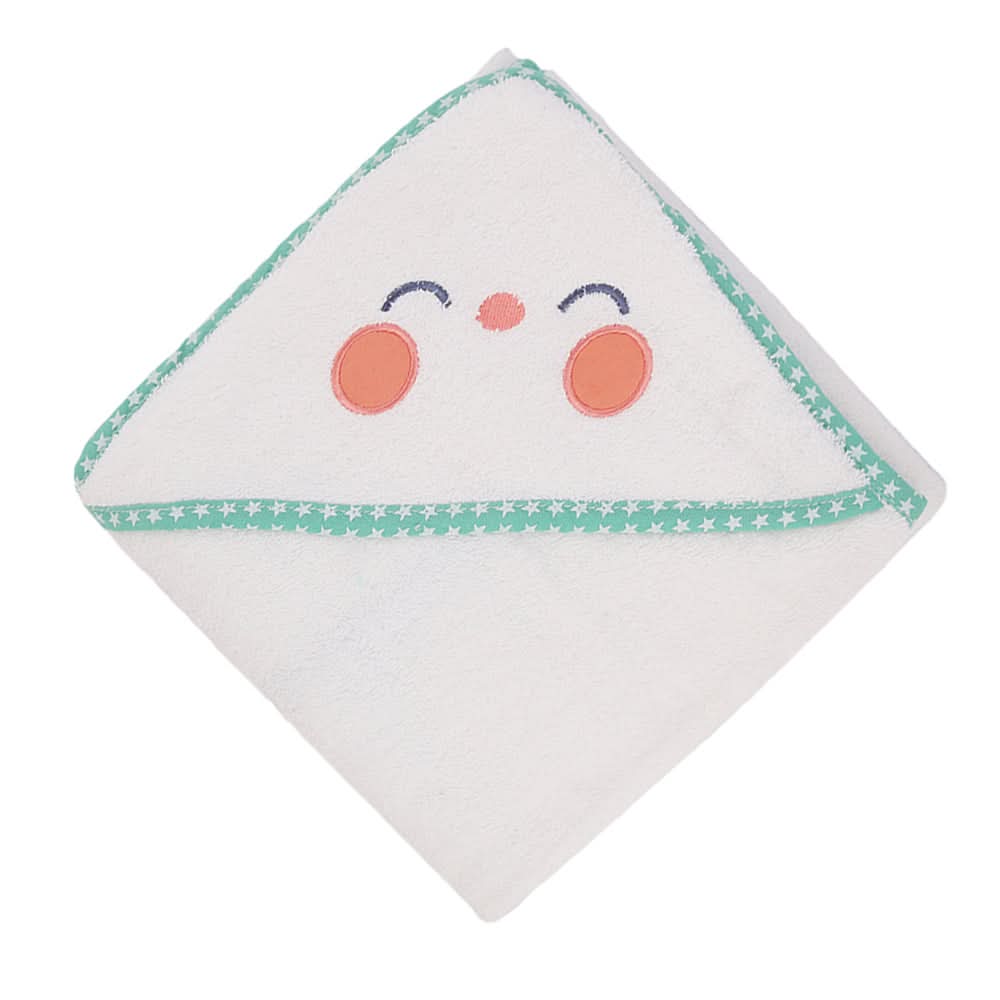 Newborn Baby Cap Towel - Green, Newborn Baby Accessories, Chase Value, Chase Value