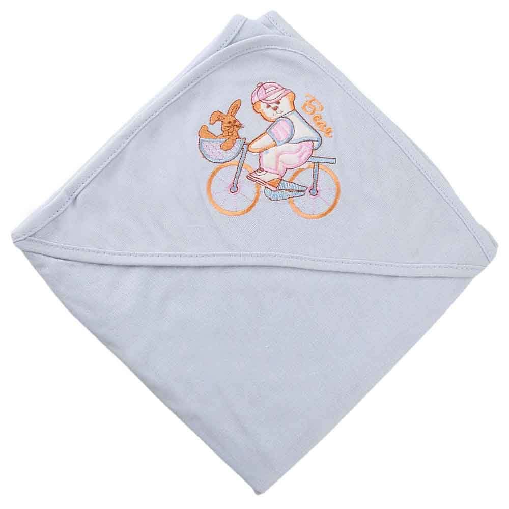 Newborn Baby Wrapping Sheet - Light Blue, Newborn Baby Accessories, Chase Value, Chase Value