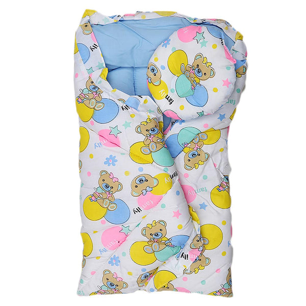 Newborn Sleeping Bag With Pillow - White, Kids, Sleeping Bags, Chase Value, Chase Value