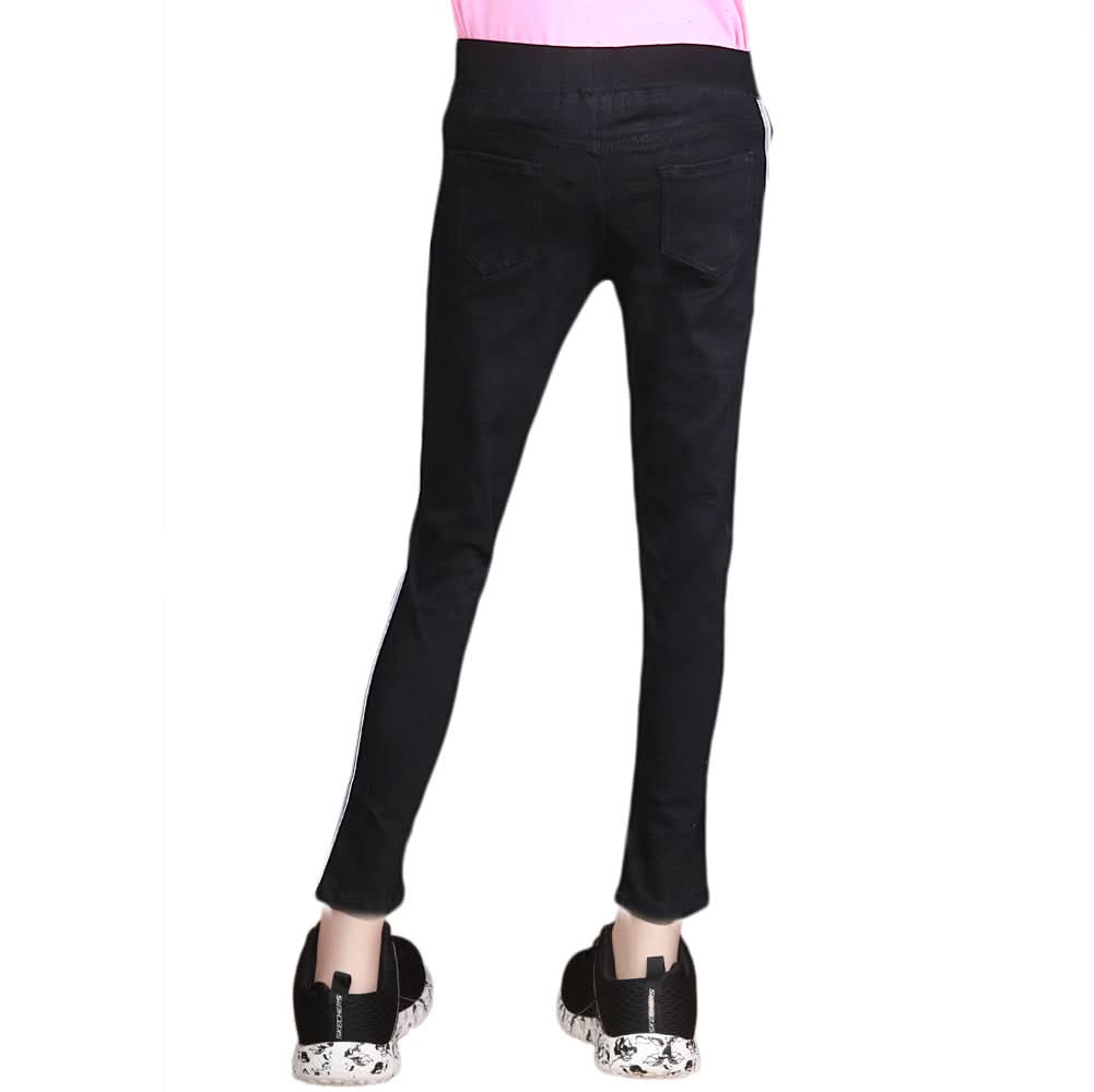 Women's Striped Jegging - Black, Women, Pants & Tights, Chase Value, Chase Value