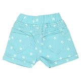 Newborn Girls Shorts (G-24) - Cyan - test-store-for-chase-value