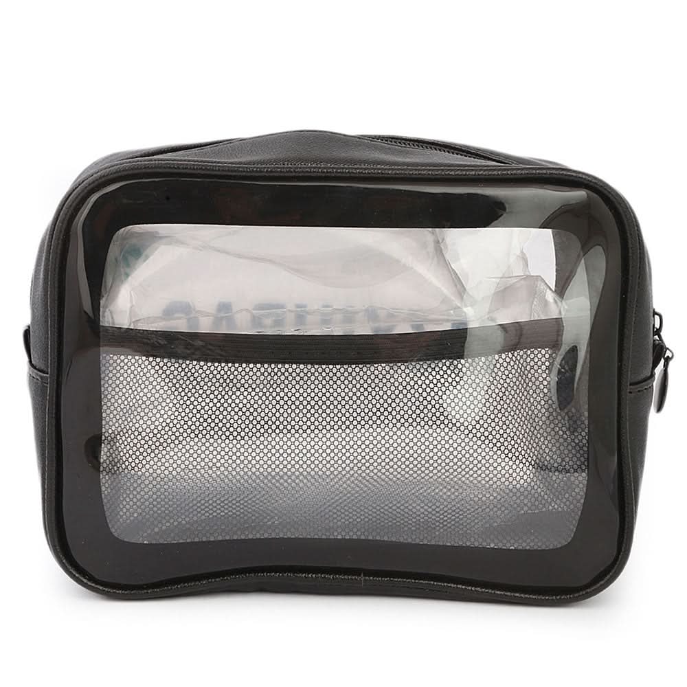 Women's Makeup Pouch - Black, Makeup Tools and Accessories, Chase Value, Chase Value