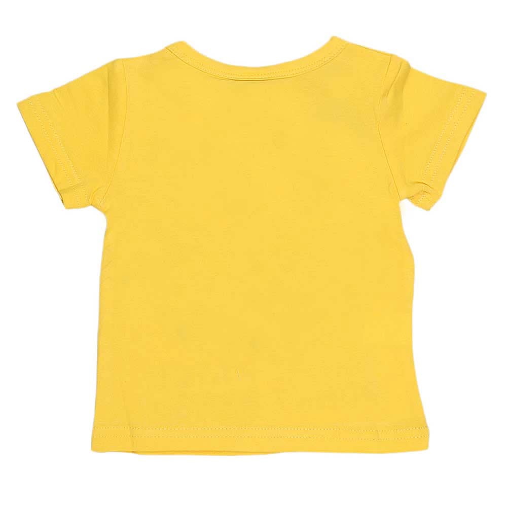 Newborn Boys T-Shirt - Yellow, Kids, NB Boys Shirts And T-Shirts, Chase Value, Chase Value
