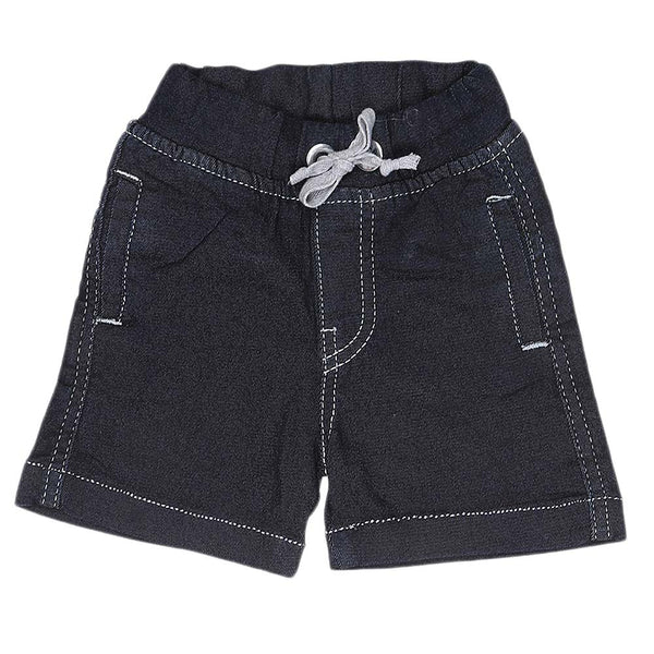Newborn Boys Shorts - Navy Blue - test-store-for-chase-value