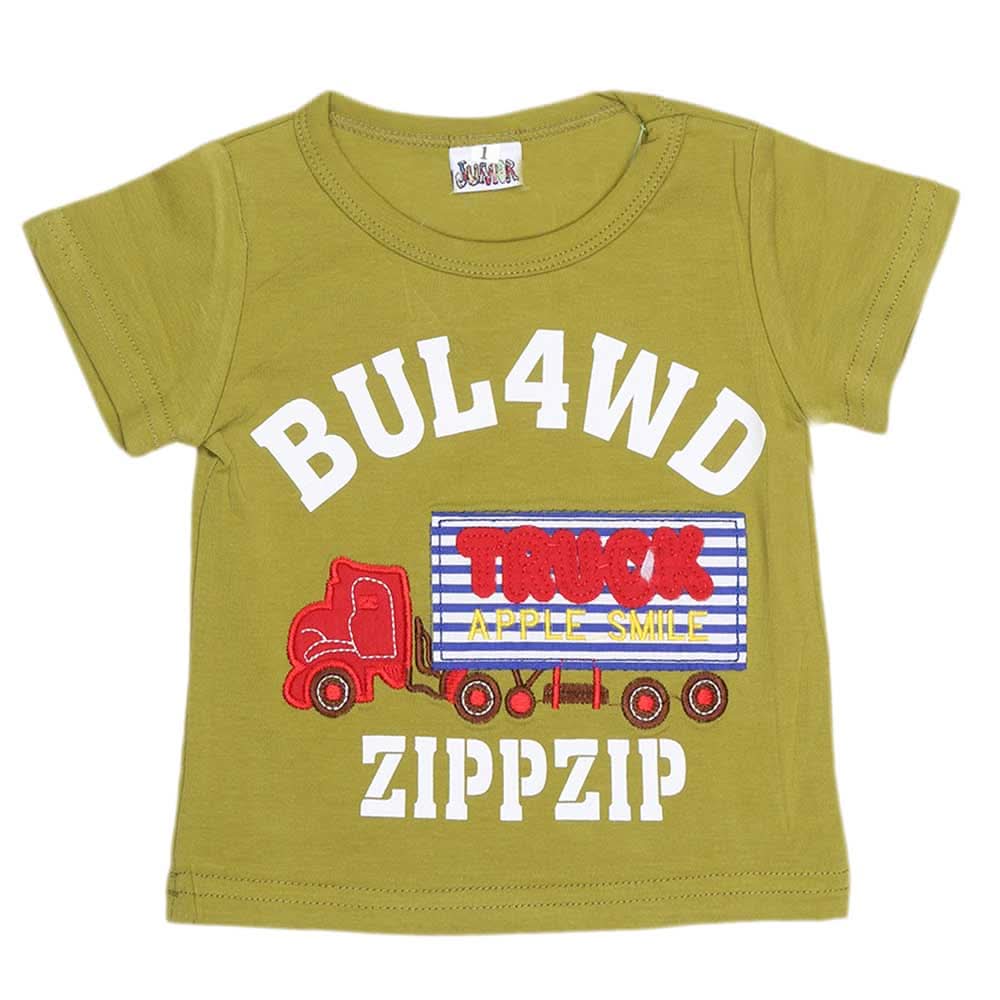 Newborn Boys T-Shirt - Light Green, Kids, NB Boys Shirts And T-Shirts, Chase Value, Chase Value