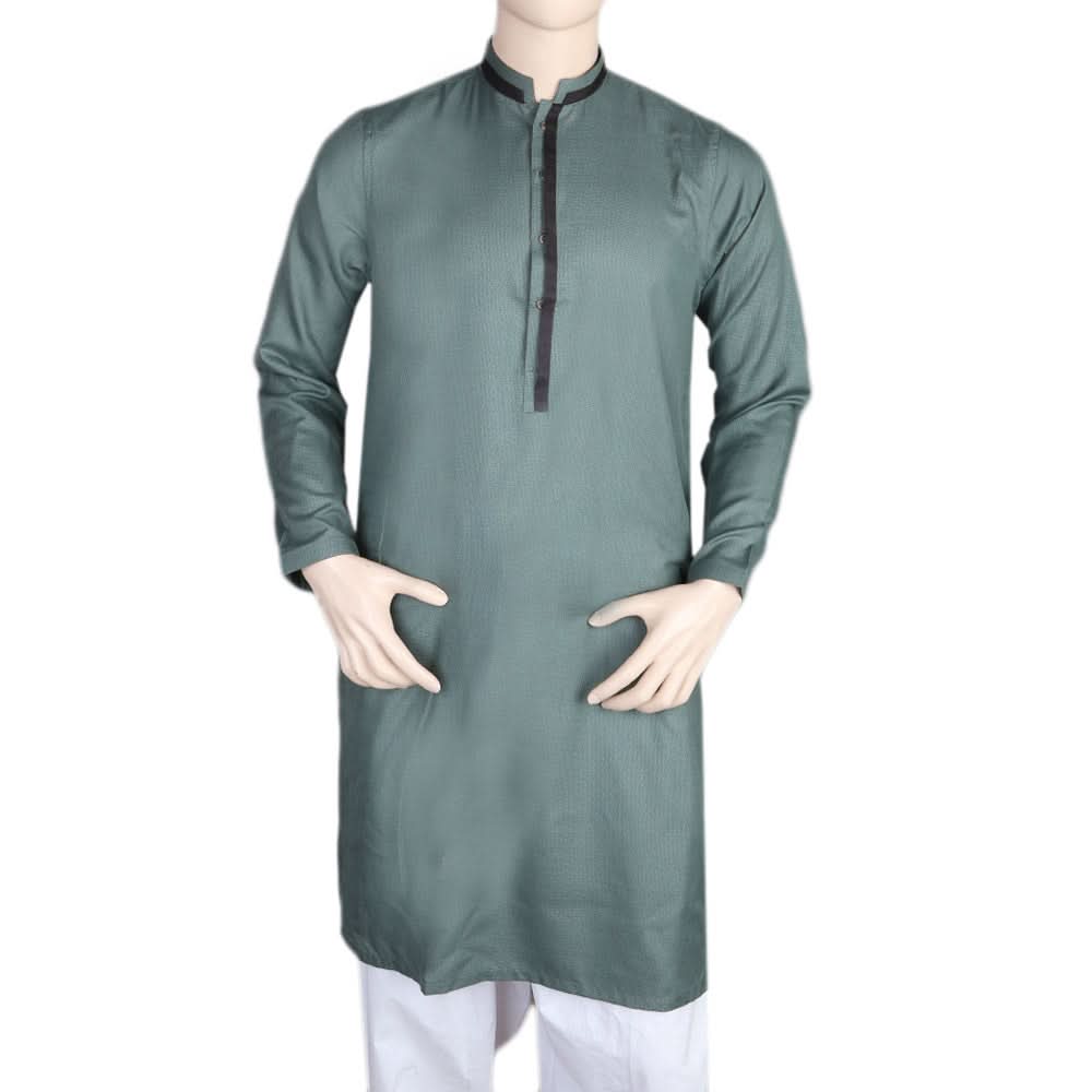Mashriq Fancy Kurta For Men - Green, Men, Kurtas, Chase Value, Chase Value