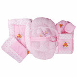 Newborn Sleeping Bag 8 Pcs Set - Pink, Kids, Sleeping Bags, Chase Value, Chase Value