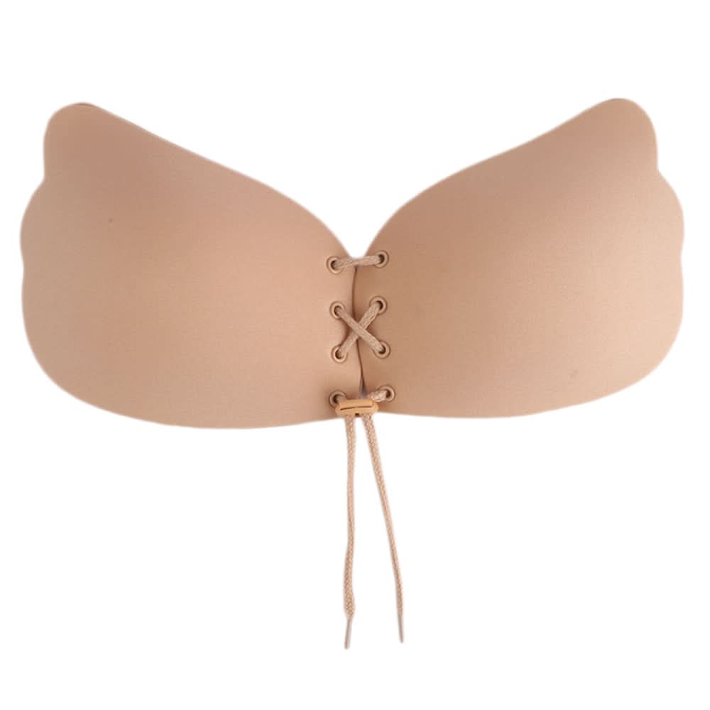 Silicone Lace Up Bra For Women - Beige, Women, Bras, Chase Value, Chase Value