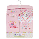 Newborn Baby Gift Suits (8 Pcs) - Pink, Newborn Baby Accessories, Chase Value, Chase Value