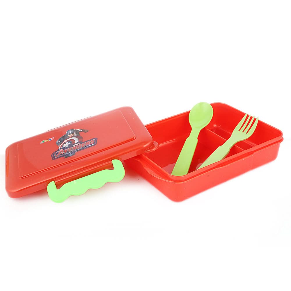 School Lunch Box - Red, Kids, Tiffin Boxes And Bottles, Chase Value, Chase Value