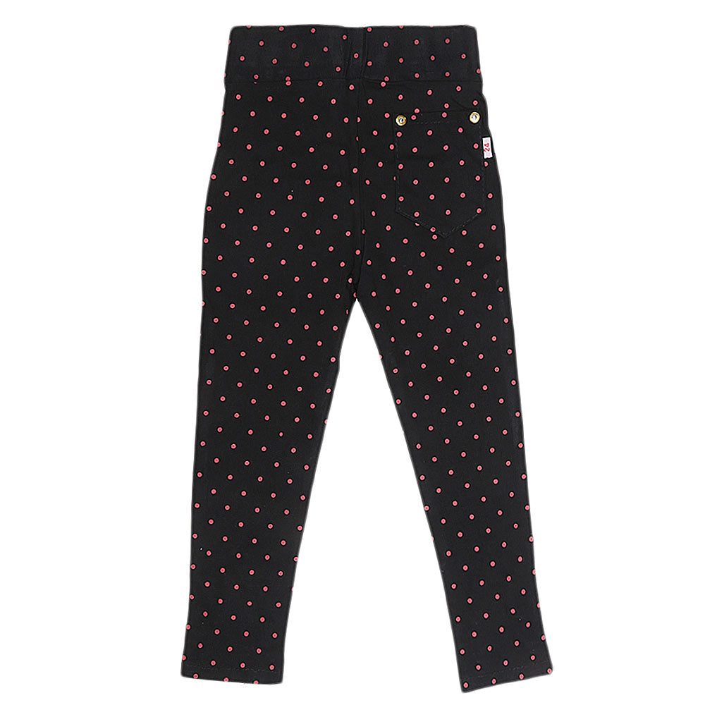 Girls Cotton Pant - Black, Kids, Pants And Capri, Chase Value, Chase Value