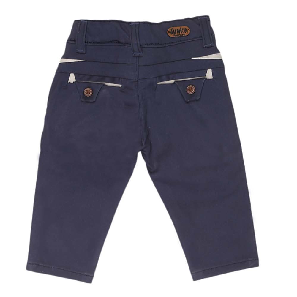 Newborn Boys Cotton Pant - Blue, Kids, NB Boys Shorts And Pants, Chase Value, Chase Value