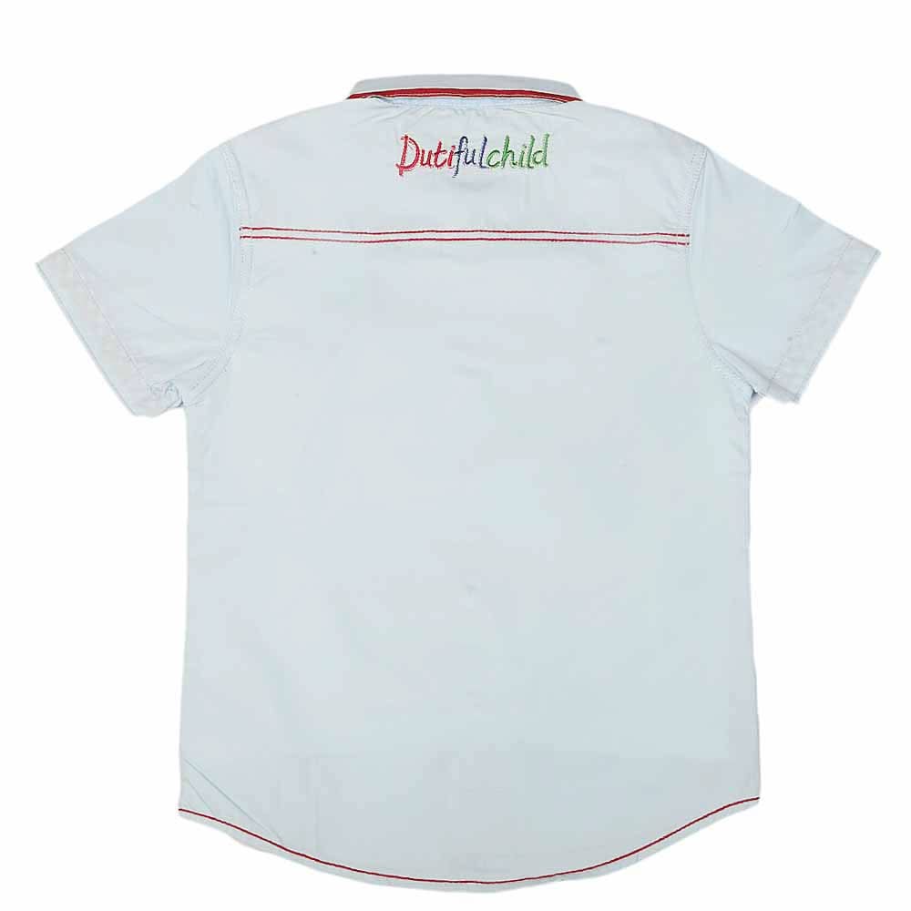 Boys Half Sleeves Printed Shirt - Blue, Kids, Boys Shirts, Chase Value, Chase Value