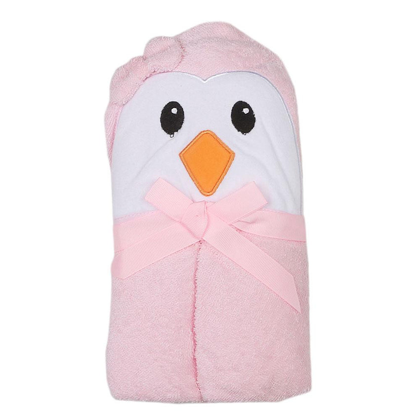 Newborn Hooded Bath Towel - Pink - test-store-for-chase-value