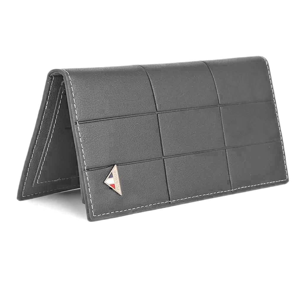 Men's Cheque Book Wallet - Black, Men, Wallets, Chase Value, Chase Value