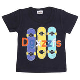 Newborn Boys T-Shirt - Black, Kids, NB Boys Shirts And T-Shirts, Chase Value, Chase Value