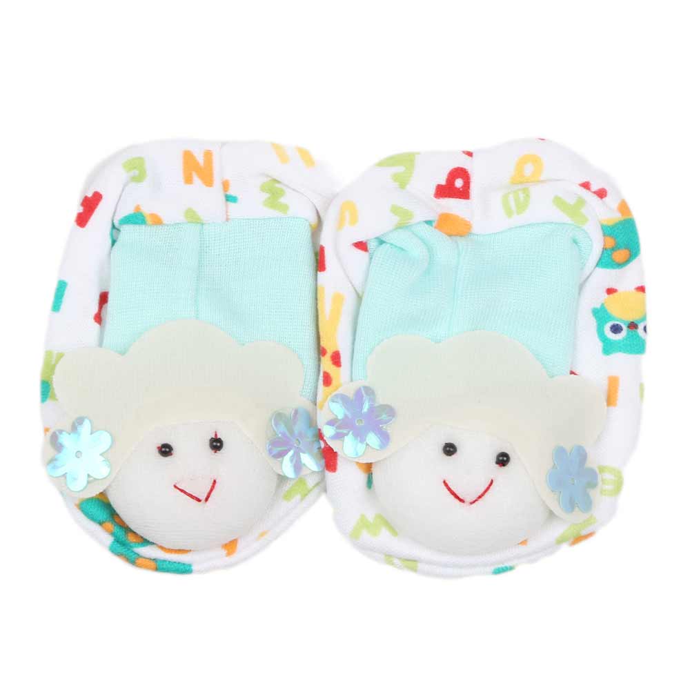 Newborn Character Booties - Cyan, Kids, NB Shoes And Socks, Chase Value, Chase Value