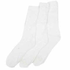 Men's Socks 3 Pcs - White, Men, Mens Socks, Chase Value, Chase Value
