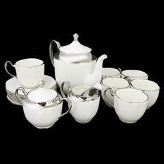 Royal Tea Set 17 Pcs - Silver, Home & Lifestyle, Serving And Dining, Chase Value, Chase Value