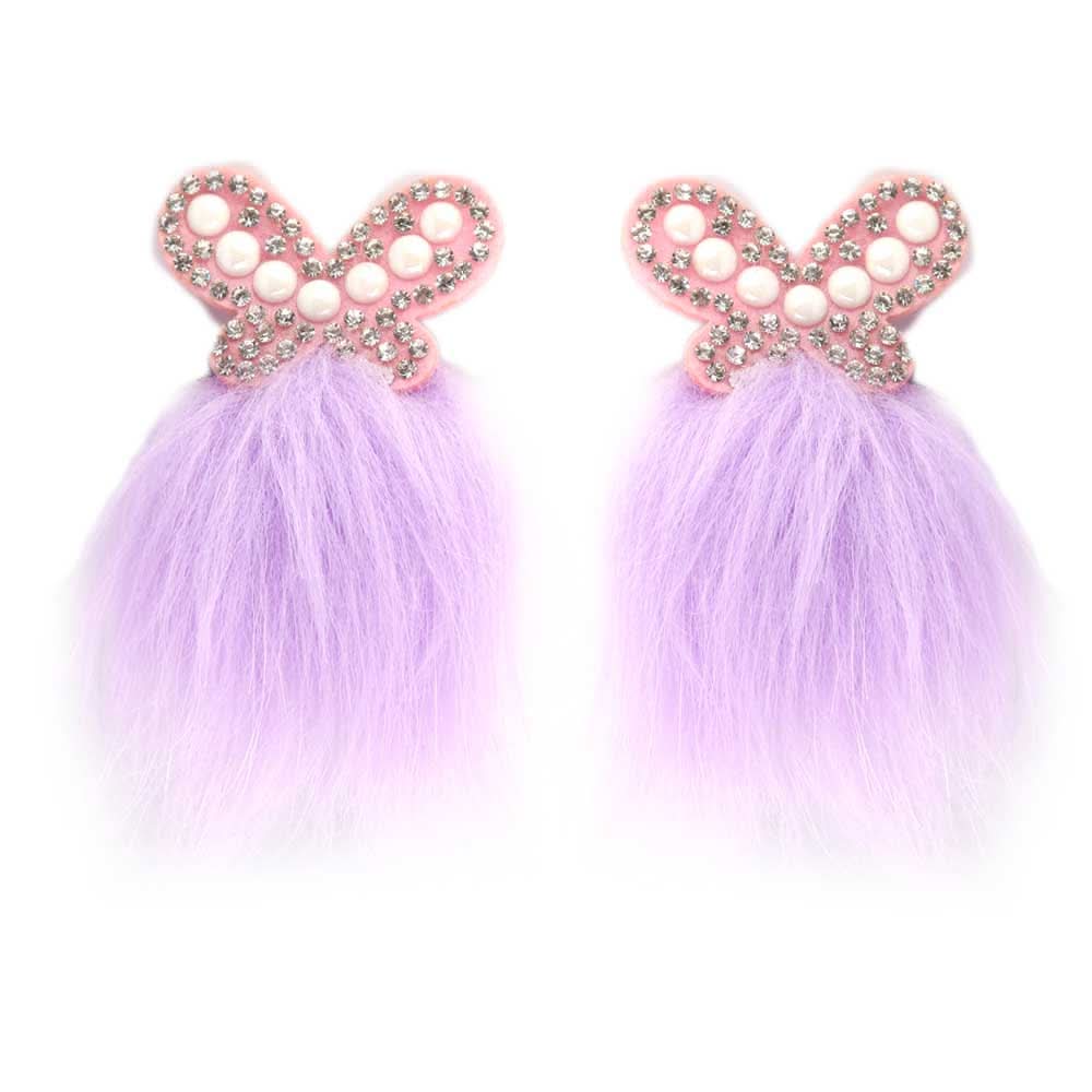 Girls Hair Clip - Purple - test-store-for-chase-value