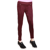 Women's Striped Jegging - Maroon, Women, Pants & Tights, Chase Value, Chase Value
