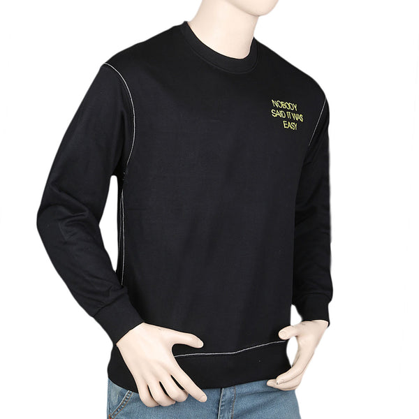 Men's Full Sleeve T-Shirt - Black, Men's Fashion, Chase Value, Chase Value