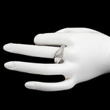 Women's Fancy Studded Ring - Silver - test-store-for-chase-value