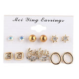 Girl's Fancy Ear Tops - Golden - test-store-for-chase-value