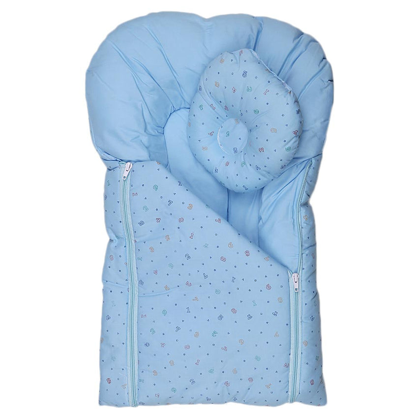 Newborn Sleeping Bag With Pillow - Blue, Kids, Sleeping Bags, Chase Value, Chase Value