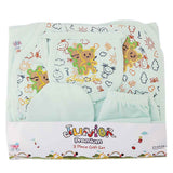 Newborn Baby Gift Suits (5 Pcs) - Cyan, Newborn Baby Accessories, Chase Value, Chase Value