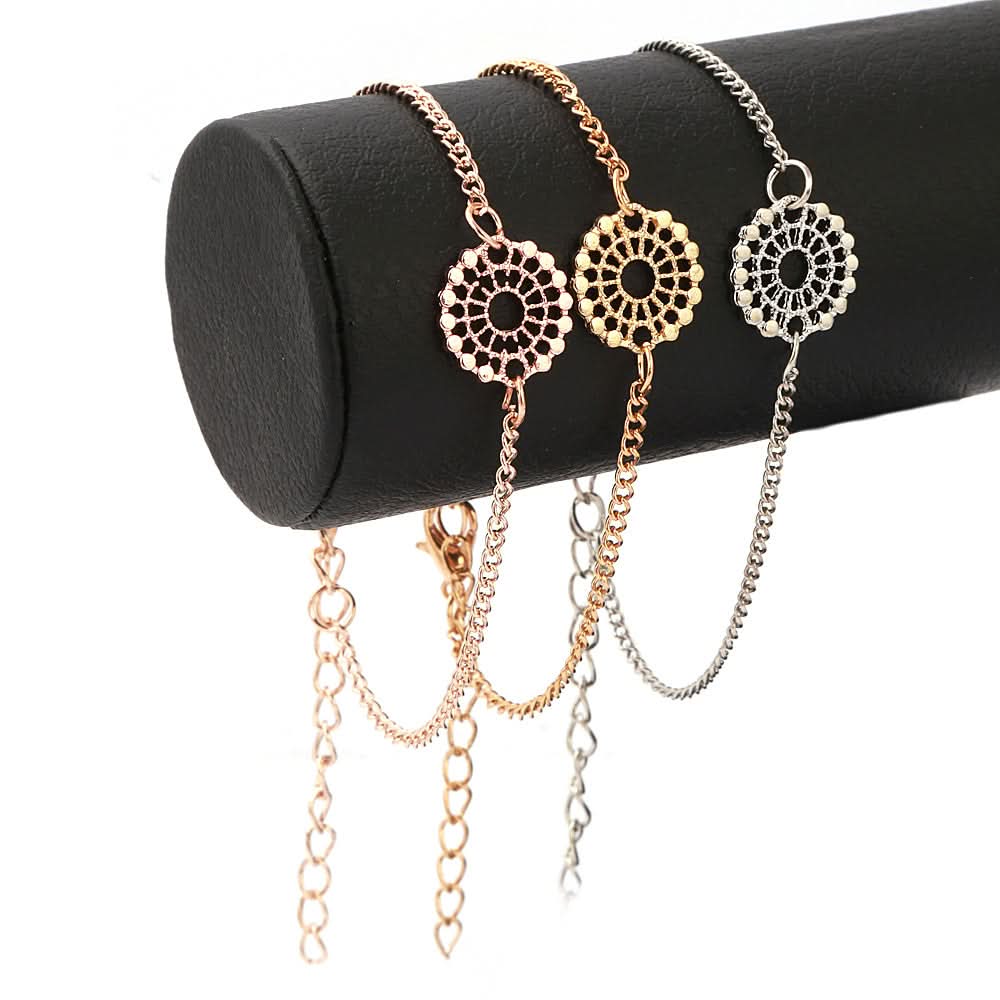 Women's Bracelet - Golden, Women, Bangles & Bracelets, Chase Value, Chase Value