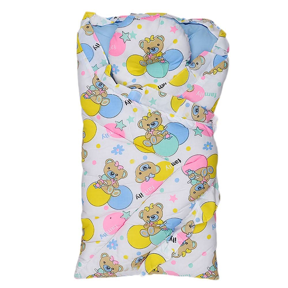 Newborn Sleeping Bag With Pillow - White, Kids, Sleeping Bags, Chase Value, Chase Value