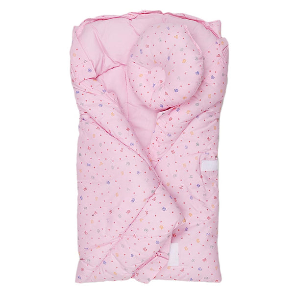 Newborn Sleeping Bag With Pillow - Pink, Kids, Sleeping Bags, Chase Value, Chase Value