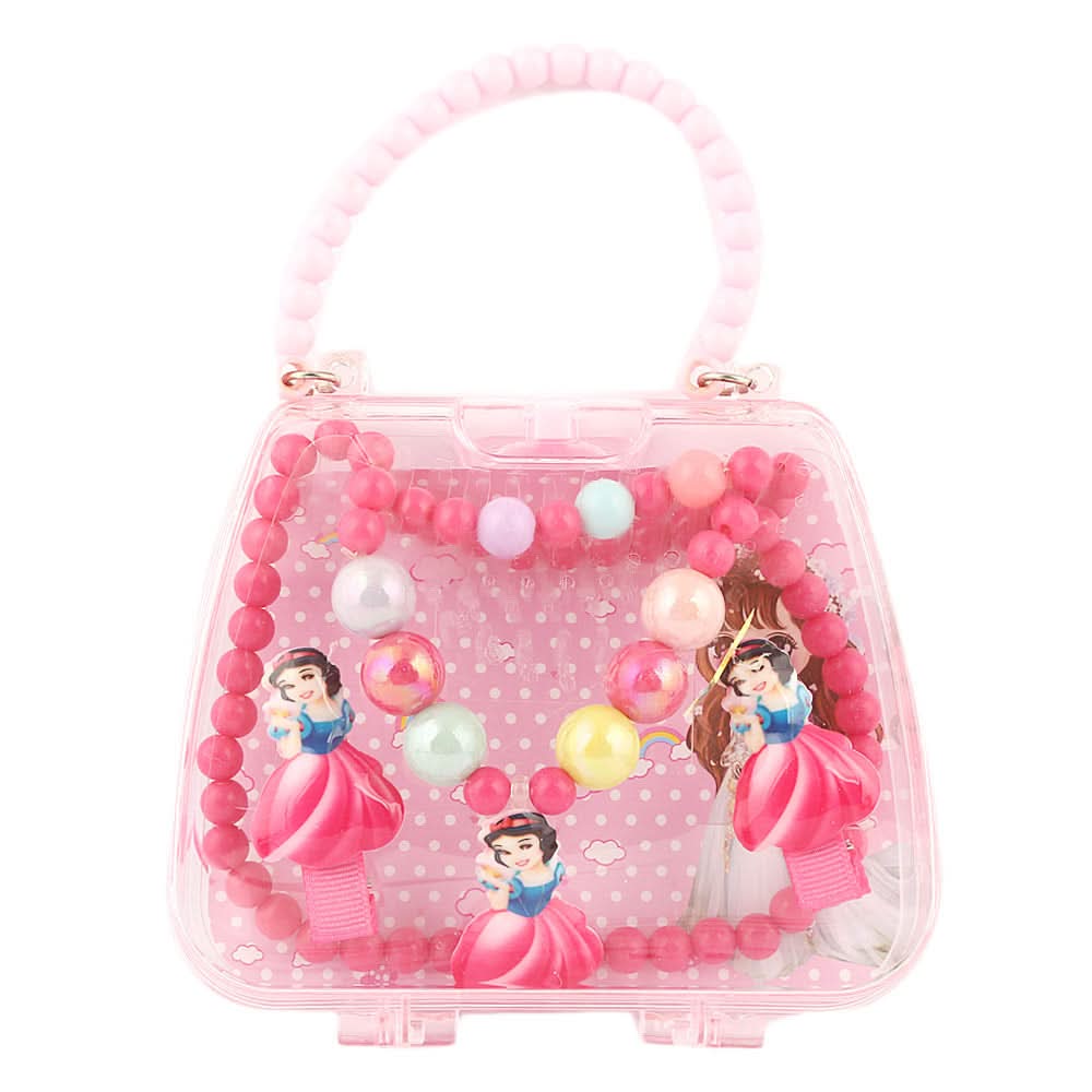 Girls Mala Gift Set - Pink, Kids, Jewellery Sets, Chase Value, Chase Value