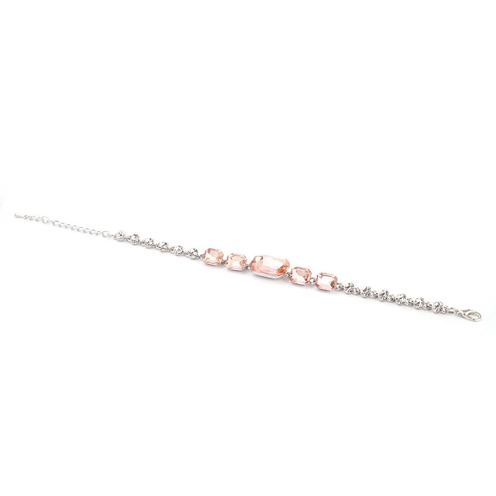 Women's Fancy Bracelet - Peach, Women, Bangles & Bracelets, Chase Value, Chase Value