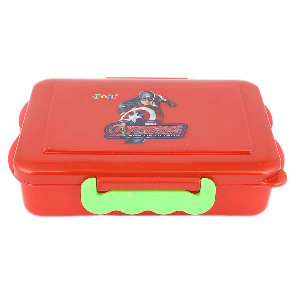 School Lunch Box - Red, Kids, Tiffin Boxes And Bottles, Chase Value, Chase Value