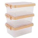Multipurpose Storage Box 3 Pcs (4005) - Brown, Home & Lifestyle, Storage Boxes, Chase Value, Chase Value