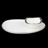 Royal Plate With Bowl - White, Home & Lifestyle, Serving And Dining, Chase Value, Chase Value
