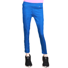 Women's Striped Jegging - Royal Blue, Women, Pants & Tights, Chase Value, Chase Value