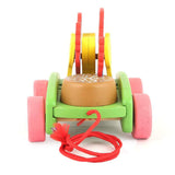 Wooden Car - Green, Kids, Non-Remote Control, Chase Value, Chase Value